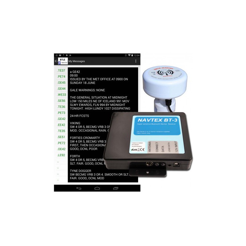 Pc NAVTEX Bluetooth con antenna H Vector - 1 Pc NAVTEX Bluetooth con antenna H Vector - 1