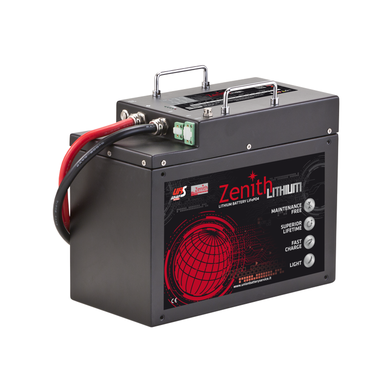 Batteria Zenith Al Litio 12V 200Ah LiFePO4