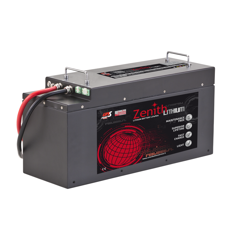 Batteria Zenith Al Litio 24V 50Ah LiFePO4 - 1