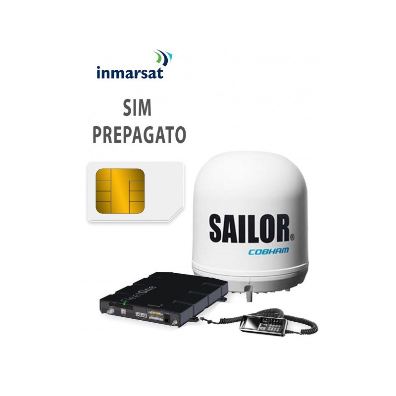 INMARSAT FLEET ONE WI-FI CON TELEFONO E SIM PREPAGATA (DA ATTIVARE CON UNA RICARICA) - 1