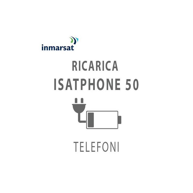 RICARICA TELEFONICA INMARSAT ISATPHONE
