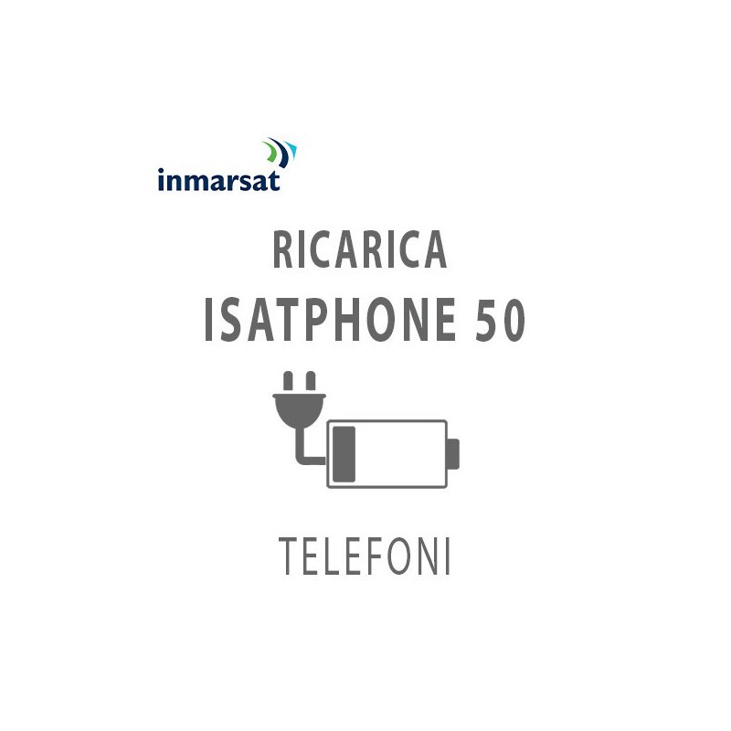 RICARICA TELEFONICA INMARSAT ISATPHONE - 1