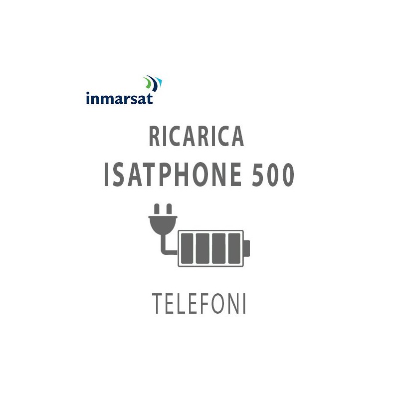 RICARICA TELEFONICA INMARSAT ISATPHONE - 4