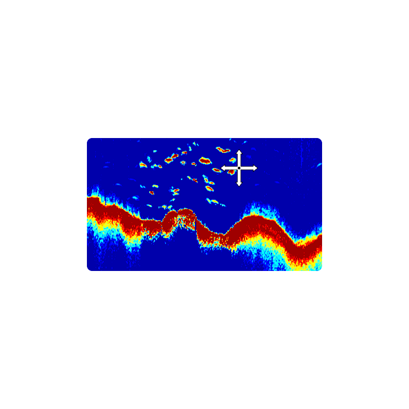 CP370 modulo sonar digitale 50/200Khz 1Kw - 2