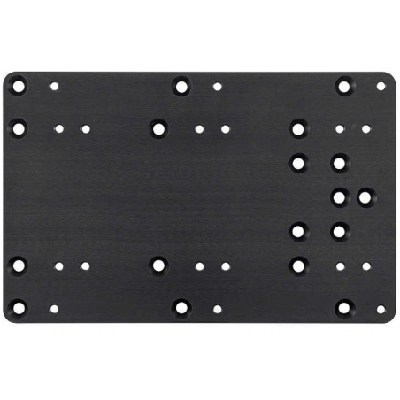 MKA 58 Staffa in alluminio nera per montaggio Minn Kota Quest - 1