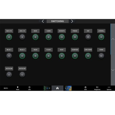 Garmin Boat Switch – Comando digitale per luci, pompe e serbatoi