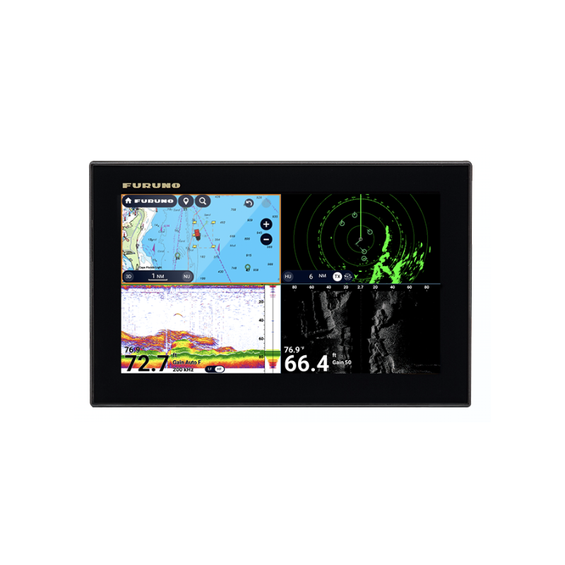 Small Chartplotters Display Furuno TZMAP9 Chartplotter Multifunction Display 9”