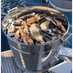 BBQ nautico Jonian Sea Spitfire Boat inox 316 | Electrowave 2