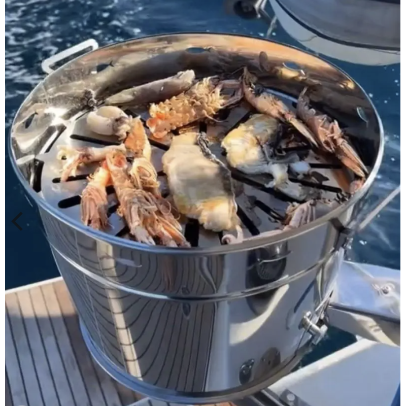 BBQ nautico Jonian Sea Spitfire Boat inox 316 | Electrowave