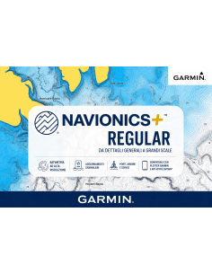 Cartografia Garmin Navionics+™ Regular
