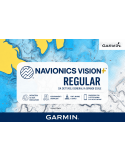 Cartografia Garmin Navionics Vision+™ Regular - Mappe Premium Plotter Garmin
