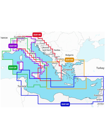 Garmin Navionics+ Regular | Cartografia Nautica Ufficiale
