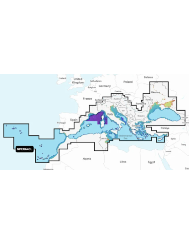 Mediterraneo e Mar Nero - Carte nautiche