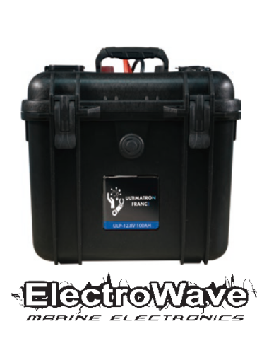 ULTIMATRON ULP-12-100 Batteria Litio LiFePO4 12,8V 100Ah
