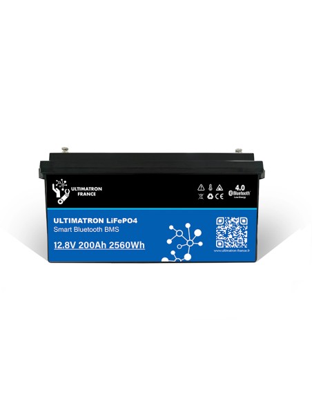 Ultimatron 12,8V 200Ah LiFePO4 PRO con BMS Bluetooth