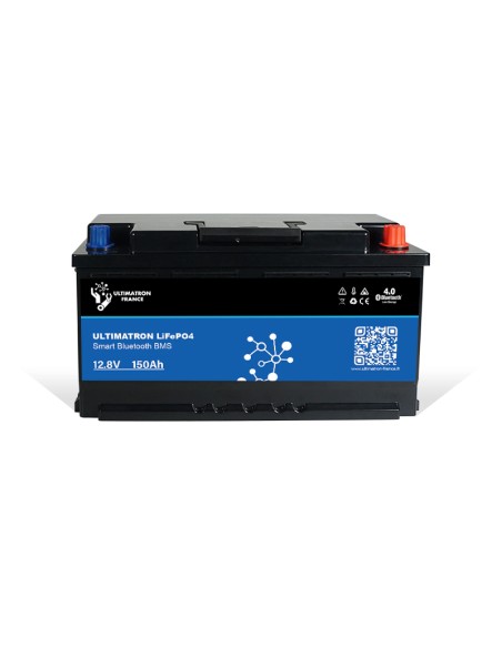 Ultimatron 12,8V 150Ah LiFePO4 sotto-sedile Bluetooth