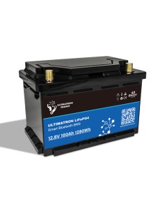 Ultimatron 12,8V 100Ah LiFePO4 sotto-sedile Bluetooth