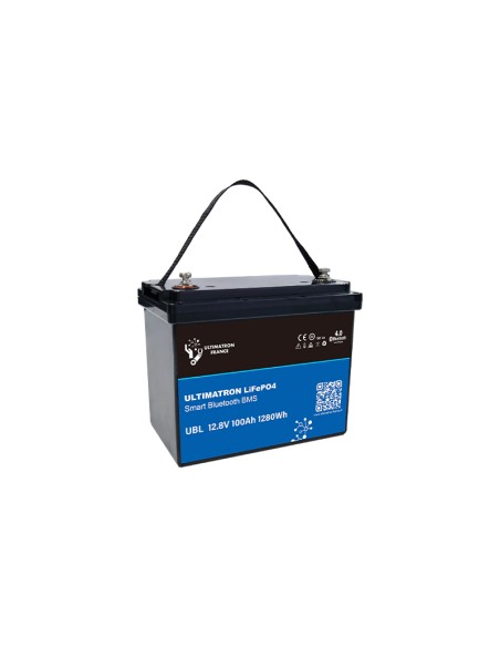 Ultimatron 12V 100Ah PRO LiFePO4 BMS Bluetooth