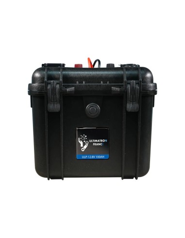 Ultimatron 12,8V 100Ah LiFePO4 Valigia Bluetooth