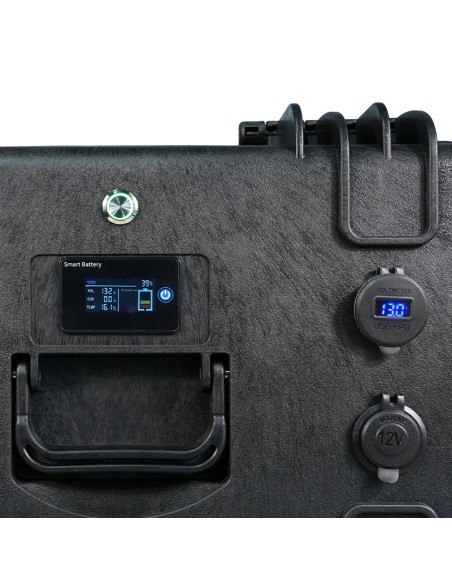 Ultimatron 12,8V 150Ah LiFePO4 Valigia Bluetooth