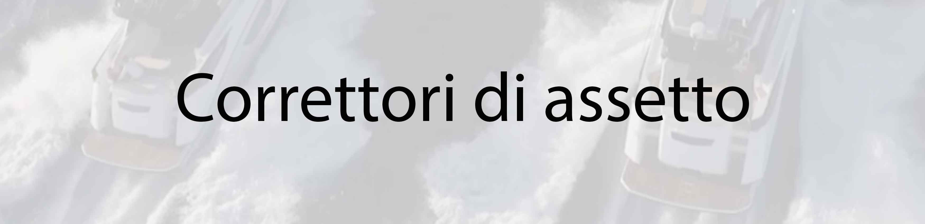 Correttori di assetto