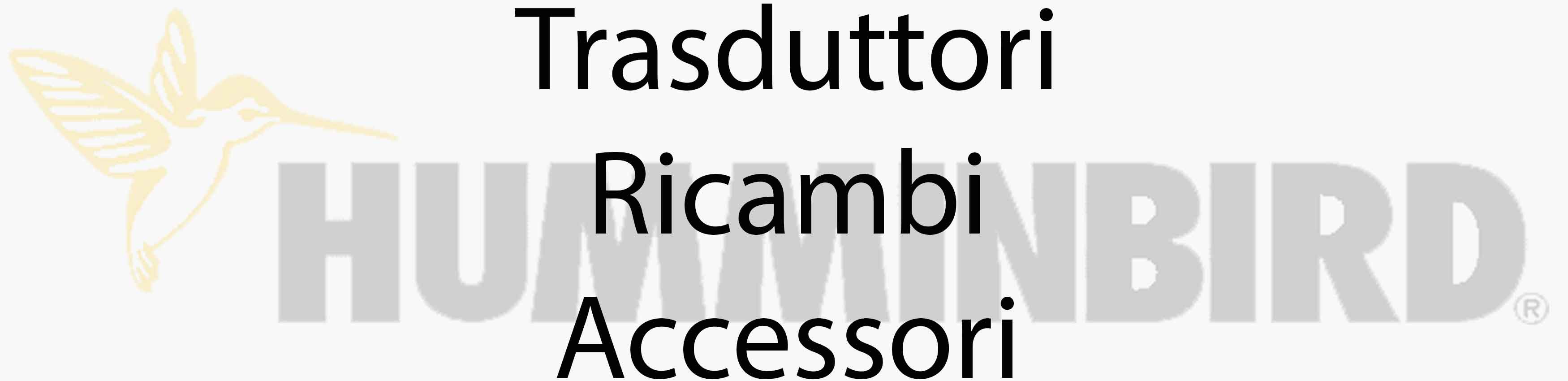 Trasduttori, Ricambi ed Accessori