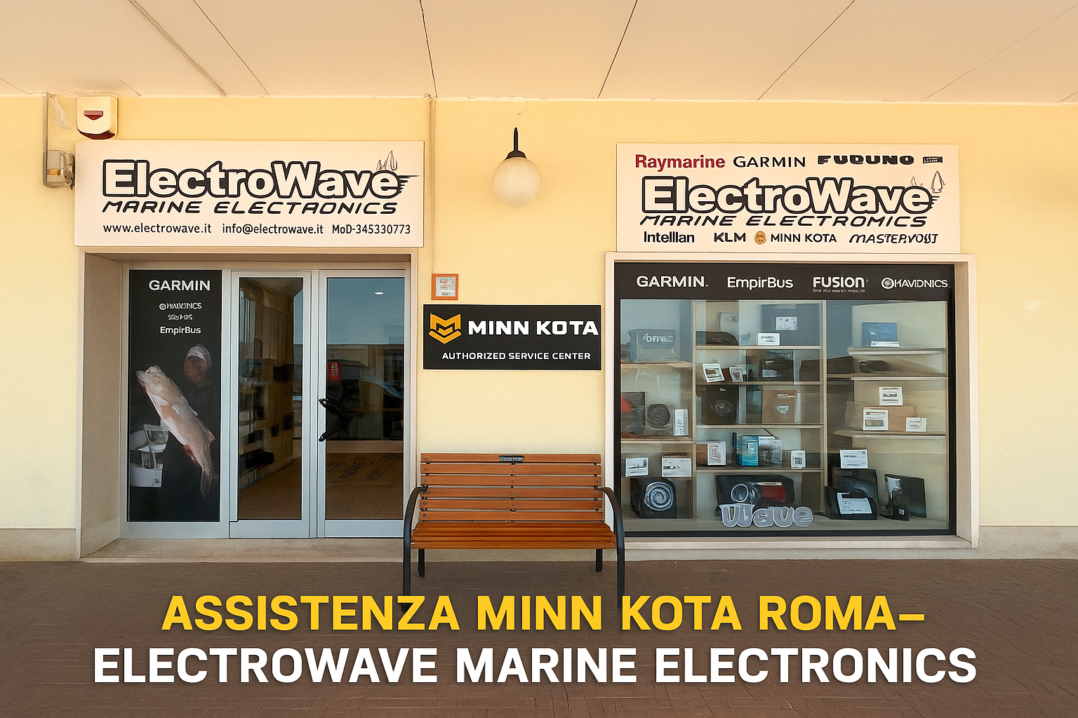 Assistenza Minn Kota Roma - Electrowave Marine Electronics