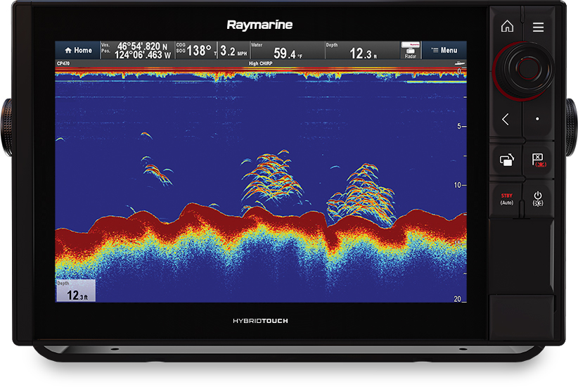 Display multifunzione Raymarine Axiom Pro 12 per ecoscandaglio