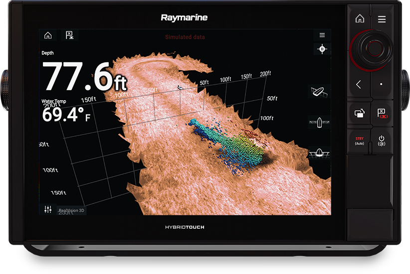 Raymarine Axiom Pro RVX 12 sonar 3D