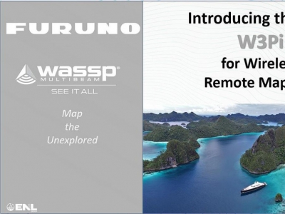  Nuovo sonar multibeam wireless WASSP W3P: il sistema portatile "all-in-one" per